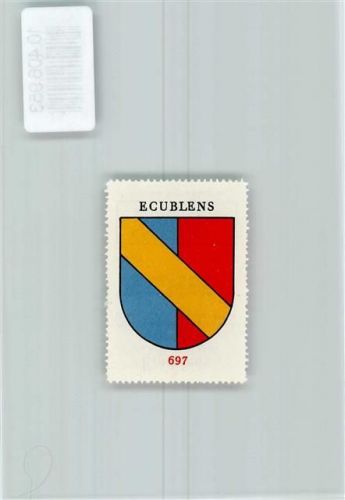 1024 Ecublens VD - Vignette Wappen Kaffee Hag 1920-1940