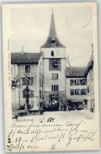 2525 Le Landeron 1902 - Kirche