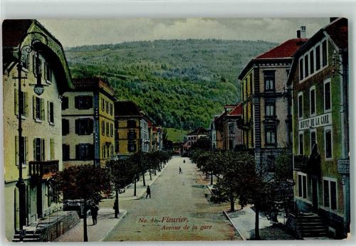 2114 Fleurier 1915 - Avenue de la gare