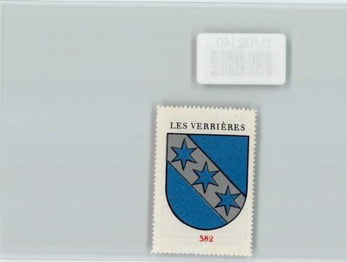 2126 Les Verrières - Vignette Wappen Kaffee Hag ca 1920-1940