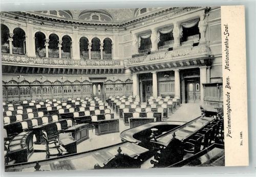 3000 Bern Berne - Nationalratssaal Bundeshaus