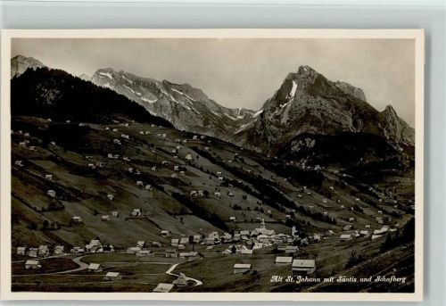 9652 Neu St. Johann - mit Säntis und Schafberg