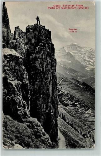 Schynige Platte 1912 - Gummihorn Jungfrau