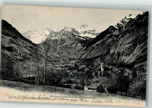 6386 Wolfenschiessen 1905 - Wildgeissberge