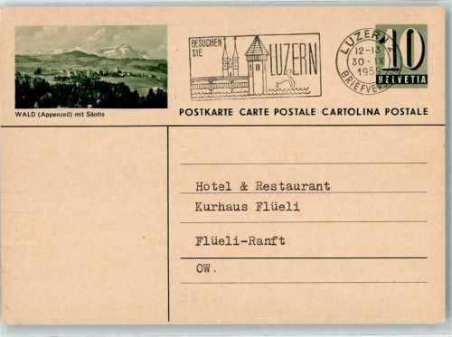 9044 Wald AR - Postkarte