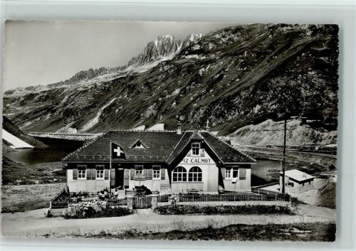 7180 Disentis Mustér - Restaurant Piz Calmot Oberalppasshöhe Wappen