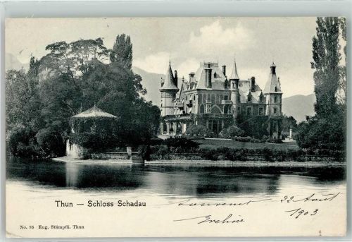 3600 Thun 1903 - Schloss Schadau