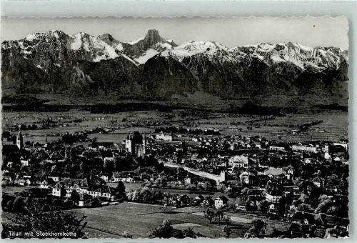 3600 Thun - mit Stockhornkette