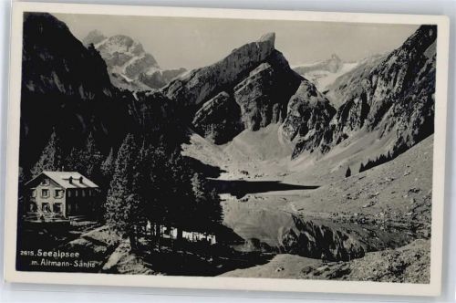 9057 Wasserauen - Seealpsee, Altmann, Säntis AKU2