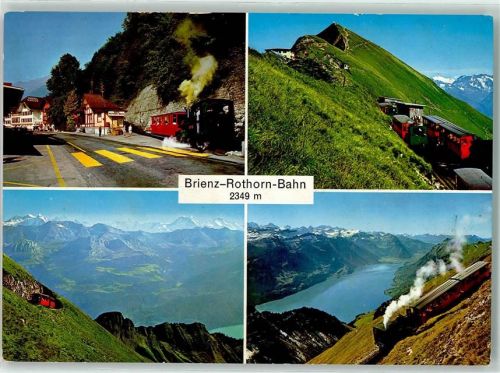Brienz-Rothornbahn - Eisenbahn Bahnhof