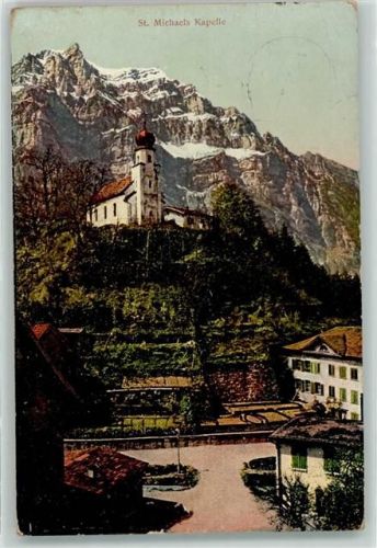 8750 Glarus 1911 - St Michaels Kapelle