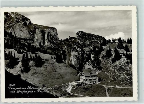 9058 Brülisau - Berg Gasthaus Bollenwies mit Dreifaltigkeit Bogarten