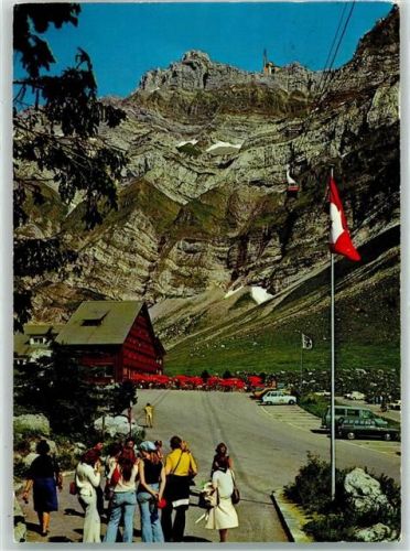 Schwägalp Foto AK Seilbahn Säntis Foto Gross