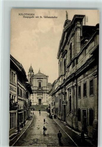 4500 Solothurn Soleure - Hauptgasse Urfusmünster