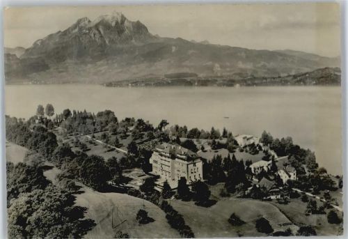 5415 Hertenstein AG - Luftaufnahme, Töchterinstitut Stella Matutina