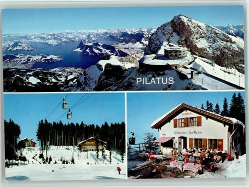 6010 Pilatus Kulm - Gondelbahn und Berghus Restaurant Pilatus