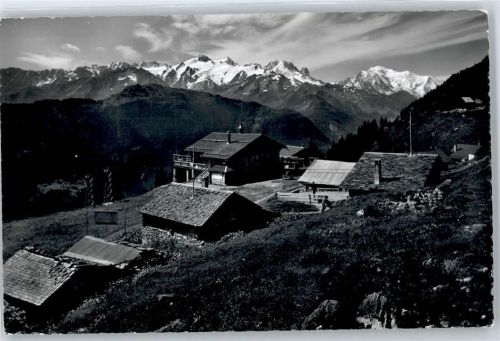 1923 La Creusaz Les Marécottes