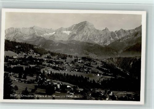 1885 Chesières - Villars et les Muverans