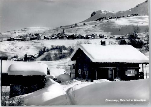 7134 Obersaxen Meierhof - Meierhof