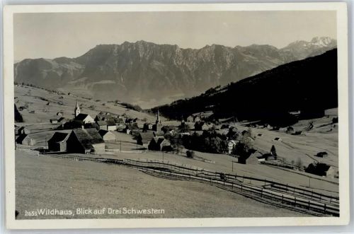 9658 Wildhaus - Gesamtansicht, Drei Schwestern