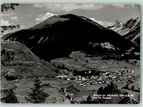 7482 Bergün Bravuogn - im Albulatal mit Piz Uertsch