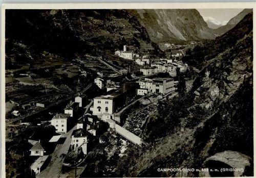 7744 Campocologno Foto AK Teilansicht