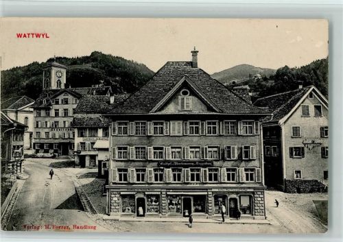 9630 Wattwil 1910 - Gasthof