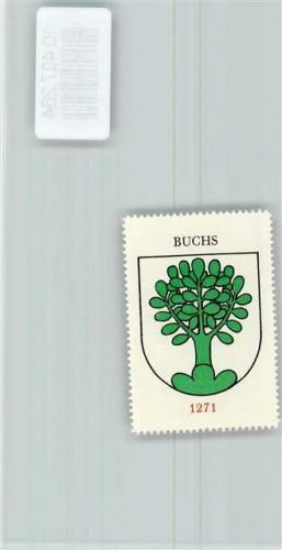 5033 Buchs AG - Vignette Wappen Kaffee Hag 1920-1940