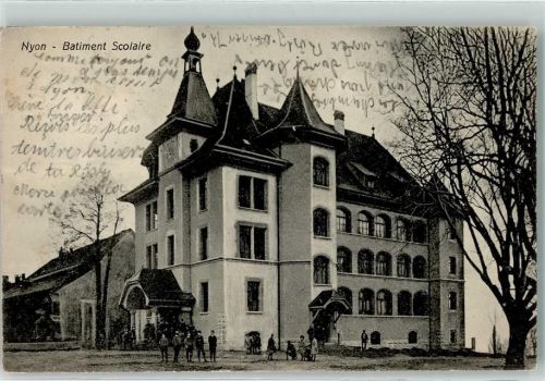 1260 Nyon 1909 - Batiment Scolaire