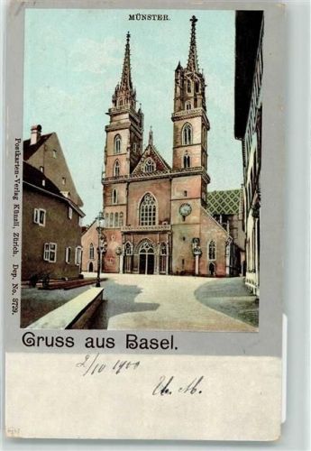 4000 Basel Bâle 1900 - Münster