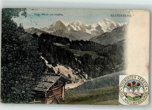 3803 Beatenberg 1914 - Eiger Mönch Jungfrau