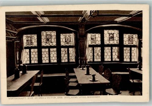 4618 Boningen Foto AK Gasthaus zum St.Urs und Victor