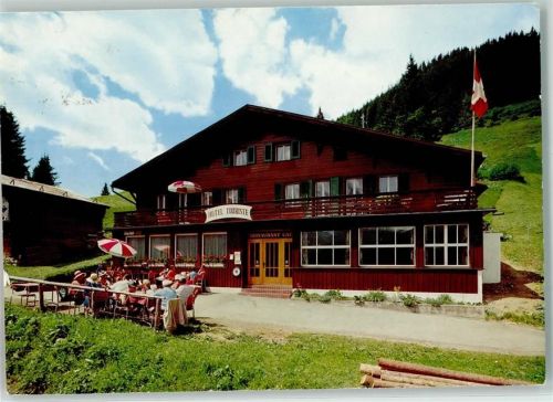 3825 Mürren Gebrauchsspuren Hotel Touriste