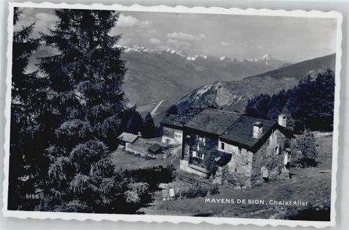 1950 Sion Sitten 1945 - Pension Allet