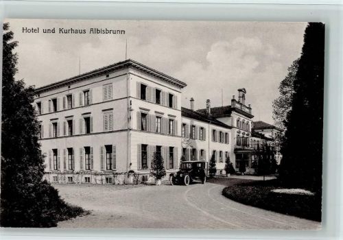 8915 Hausen am Albis Türlen 1928 - Hotel und Kurhaus, Automobil, gute Erhaltung AK