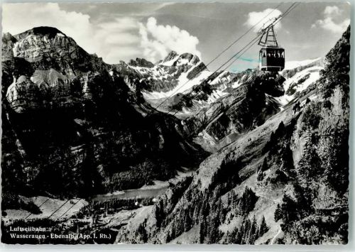 Ebenalp - Schwebebahn Wasserauen Seealpsee