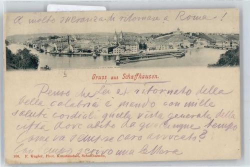 8200 Schaffhausen Sciaffusa - Gesamtansicht