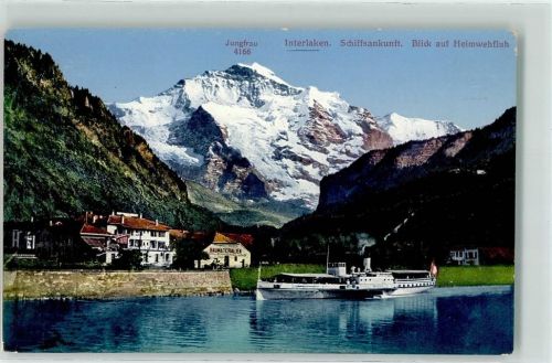 3800 Interlaken - Dampfschiffeinfahrt Jungfrau