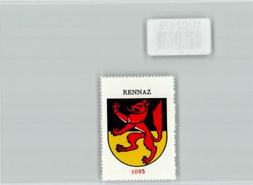 1847 Rennaz - Vignette Wappen Kaffee Hag ca 1920-1940