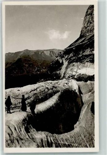 3818 Grindelwald - Ort handschriftlich Bergsteiger Gruppe Winter