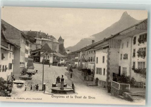 1663 Gruyères - Dent de Broc
