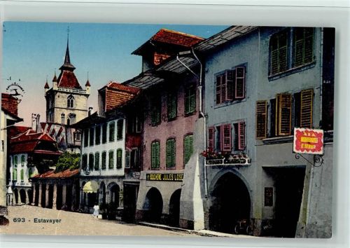 1470 Estavayer-le-Lac - Restaurants Schilder