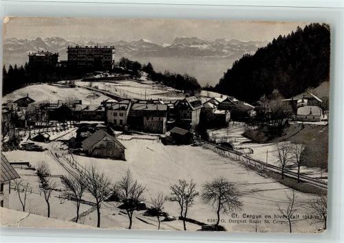 1264 St-Cergue - En hiver