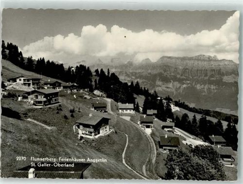 8898 Tannenboden Flumserberg Foto AK Ferienhäuser Anggetlin