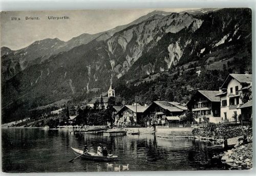 3855 Brienz BE - Ruderboot Enten