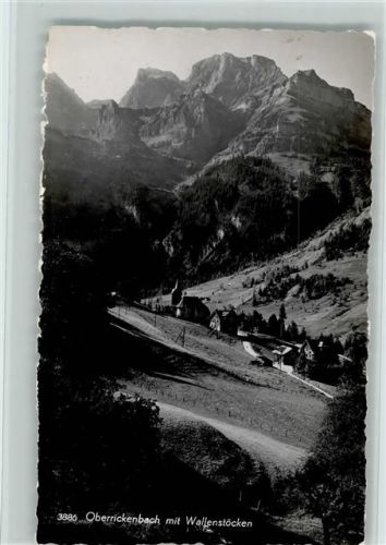 6387 Oberrickenbach - mit Wallenstöcken