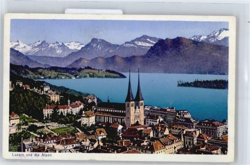 6000 Luzern Lucerne - Gesamtansicht, See AKU2