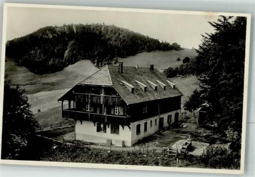 Passwang 1932 Foto AK Passwanghaus Bahnpost Zug 559