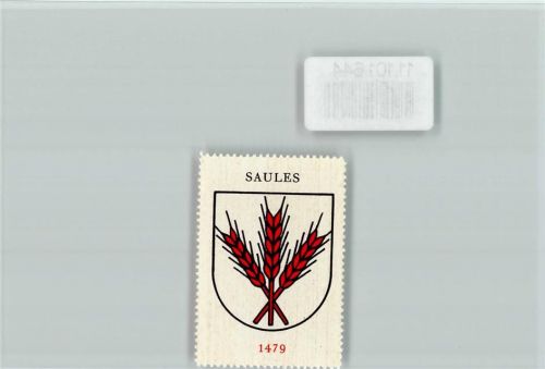 2063 Saules - Vignette Wappen Kaffee Hag ca 1920-1940