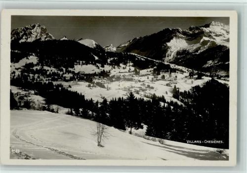 1885 Chesières - Villars-Chesières Winter